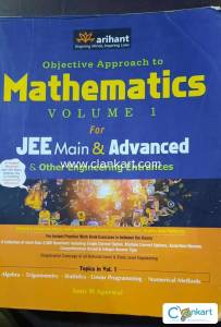 Arihant Mathematics Volume 1 for JEE Main & Advanced
