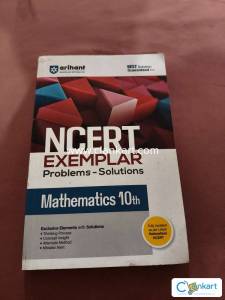 Arihant NCERT Exemplar Mathematics Class 10  Good Condition