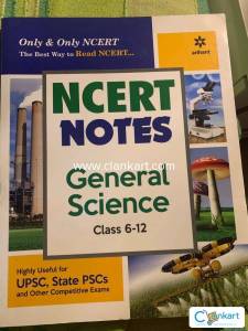 Arihant NCERT NOTES general science class 6th-12th