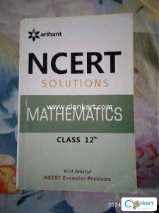 Arihant NCERT solutions mathematics class 12th