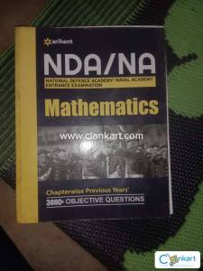 Arihant NDA/NA mathematics book.