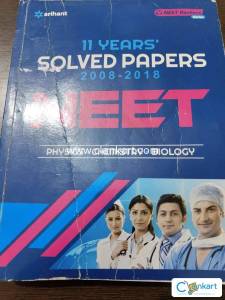Arihant NEET 11 years (2008-2018) Solved Papers