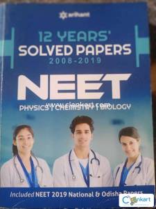Arihant NEET 12 Years Solved Papers 2008-2019