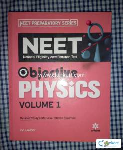Arihant NEET objective , Physics, Vol 1, DC PANDEY