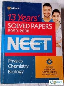 Arihant NEET solved papers