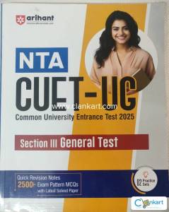 Arihant NTA CUET-UG General Test guide