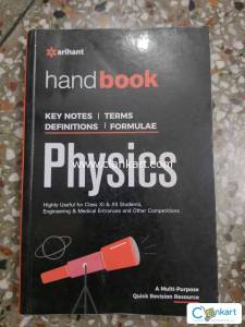 Arihant Physics Handbook(Keynotes,terms,definitions and formulae)