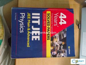 Arihant Physics IIT JEE solved papers for mains and advanced