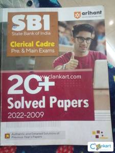 Arihant SBI Clerical cadre solved papers 2009-2022
