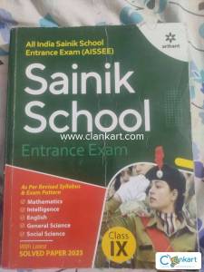 Arihant Sainik school entrance exam for class 9