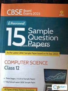 Arihant Sample Paper Computer Class 12