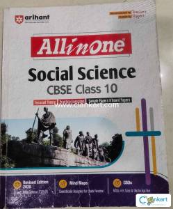 Arihant Social Science Digest for CBSE Class 10