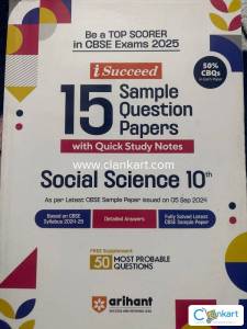 Arihant Social Science For Class 10