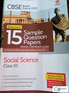 Arihant Social Science for Class 10 Sample Question Papers