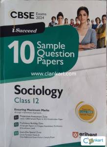 Arihant Sociology Sample Papers Class 12