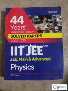 Arihant Solved PYQS IIT JEE Physics 44 Years Solved Paper