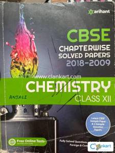 Arihant Solved Papers-CHEMISTRY for Class 12