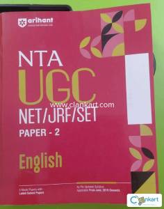 Arihant UGC NET/JRF/SET English Paper 2  As per Latest NTA Syllabus