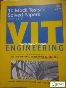 Arihant VITEEE solved papers 2007-2016