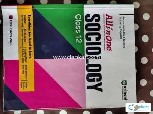 Arihant  All in one Sociology Class 12 CBSE
