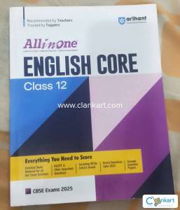 Arihant all in one English Core for class 12