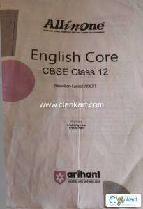 Arihant all in one English class 12