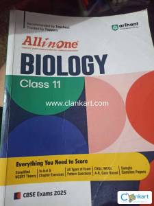 Arihant all in one biology class 11