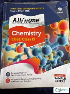 Arihant all in one chemistry, CBSE class 12 with sample papers