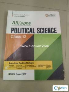 Arihant all in one for political science class 12th