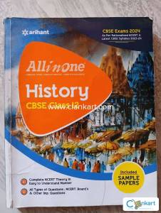 Arihant all in one history class 12 guide book