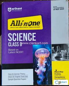 Arihant all in one science for class 8 based on ncert