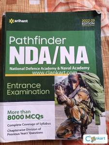 Arihant book, excellent book for nda preparation and mock twst