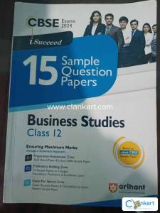 Arihant business studies sample paper for class12
