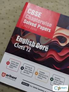 Arihant cbse chapterwise solved papers(2023-2010) English core