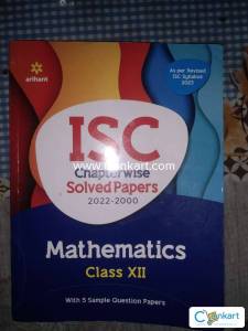 Arihant chapter wise solved papers 2022-2000 of mathematics