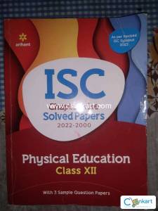 Arihant chapter wise solved papers 2022 -2000 of physical education