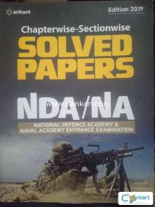 Arihant chapter wise solved papers for NDA/NA