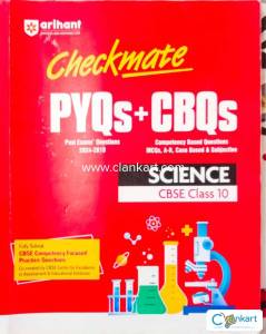 Arihant checkmate pyq's+cbq's science class 10