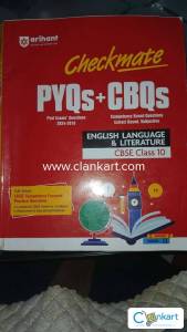 Arihant checkmate pyqs  english language and literature cbse 10