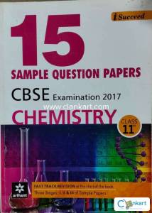 Arihant chemistry sample paper for class 11