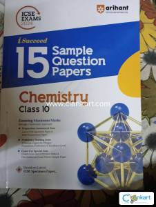 Arihant chemistry sample papers class 10