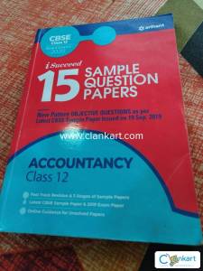 Arihant class 12 Accountancy 2020 sample papers