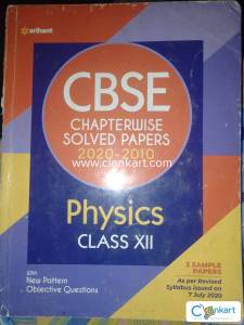 Arihant class 12 CBSE chapter wise solved papers Physics