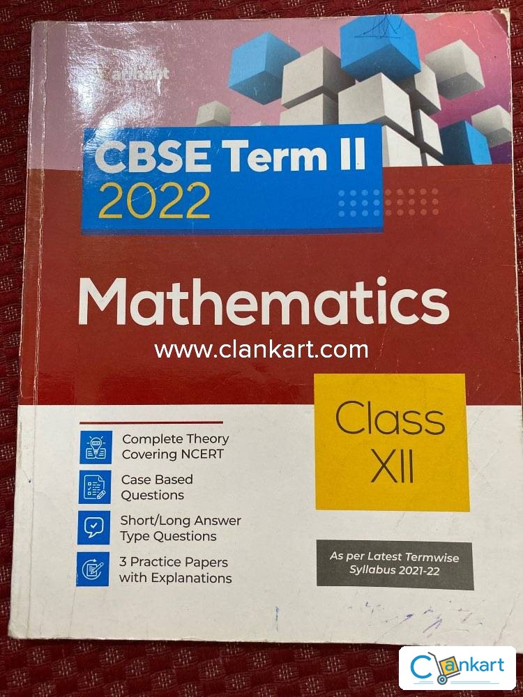 Buy arihant class 12th maths book in excellent condition at clankart