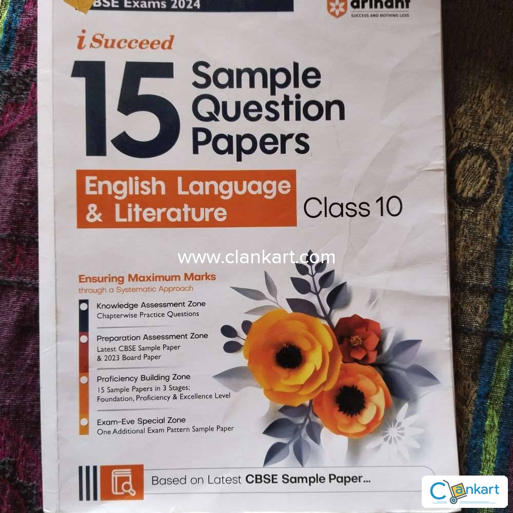ARIHANT ENGLISH SAMPLE PAPER CLASS 10 2026 PDF DOWNLOAD visual data 6
