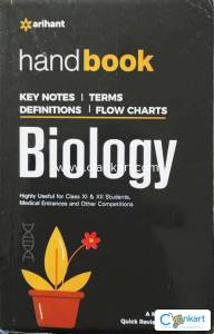 Arihant handbook key notes, terms, definitions for class XI AND XII