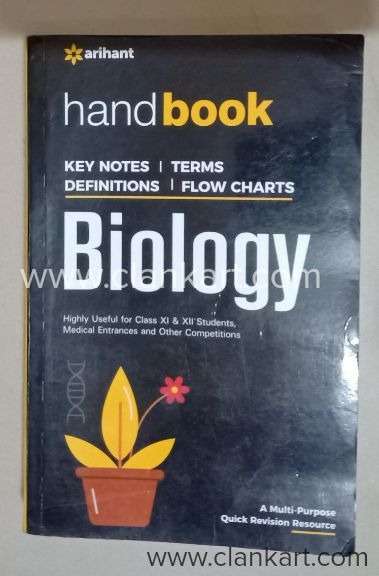 Arihant handbook of Biology y - 11th and 12th