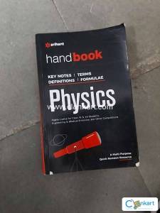 Arihant handbook of  physics for class 11&12 science students