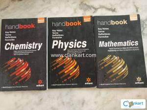 Arihant handbooks- Physics, Chemistry, Mathematics