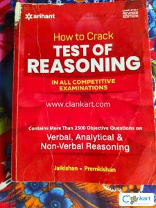 Arihant how to crack test of reasoning